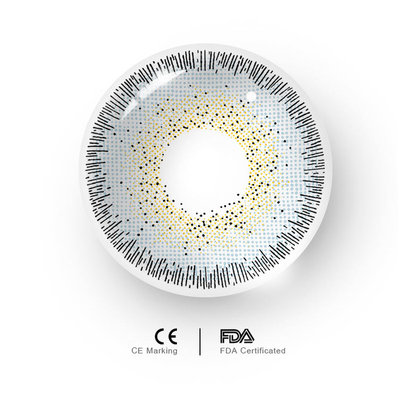 Daylight Blue Colored Contact Lenses