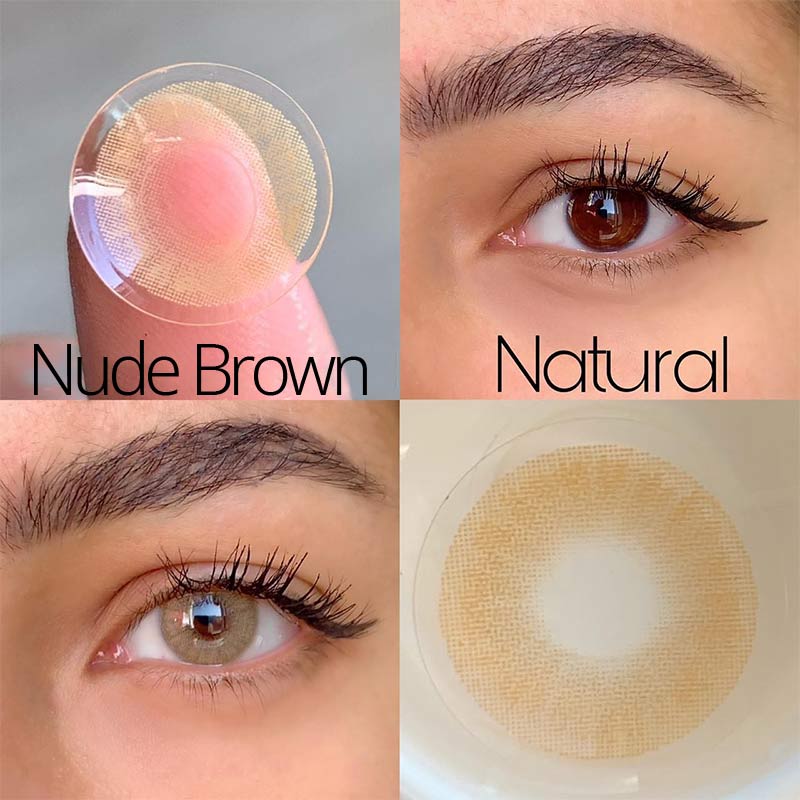 Aurora Brown Colored Contact Lenses