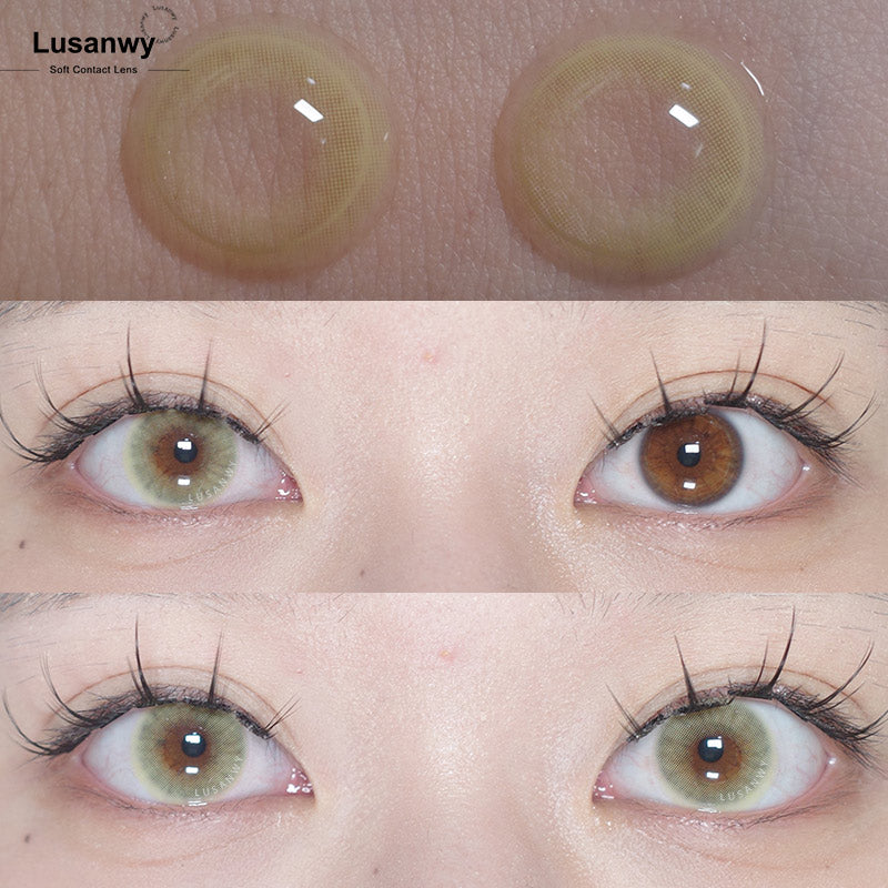 Lusanwy Aurora collection colored contacts for wholesale