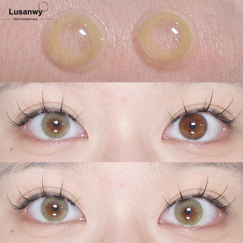 Lusanwy Aurora collection colored contacts for wholesale