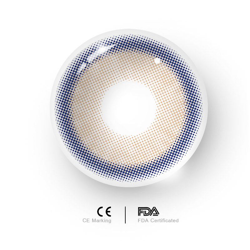 Sweet Sour Brown Colored Contact Lenses