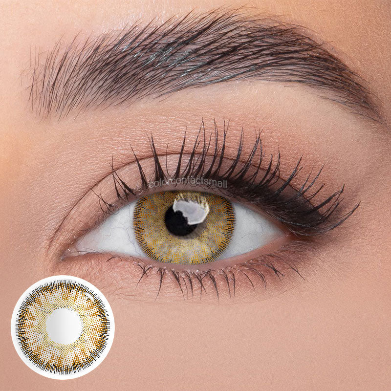 Angel Ice brown Colored Contact Lenses