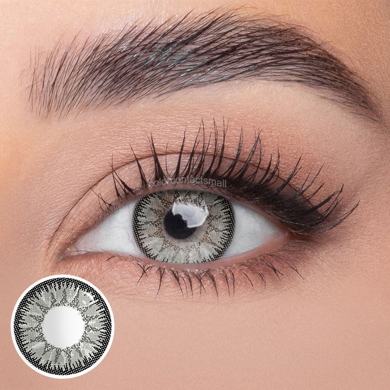 Vika Grey Colored Contact Lenses