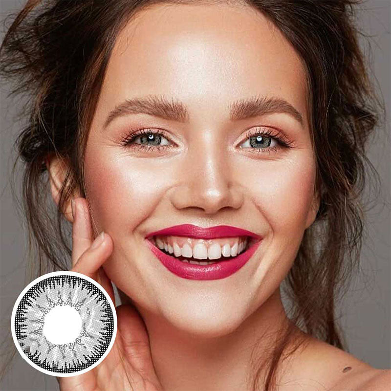 Vika Grey Colored Contact Lenses