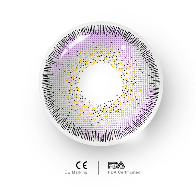 Daylight Violet Colored Contact Lenses