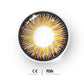 Vika Orange Brown Colored Contact Lenses