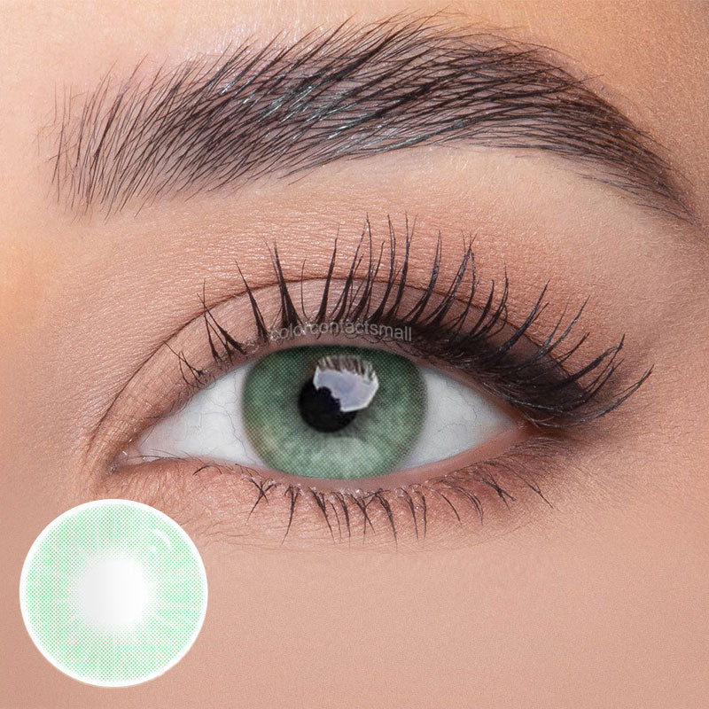 Hidrocor Verde Colored Contact Lenses