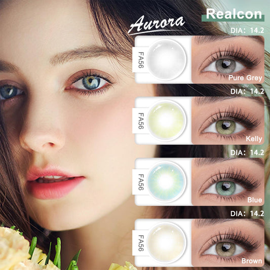 Lusanwy Aurora collection colored contacts for wholesale