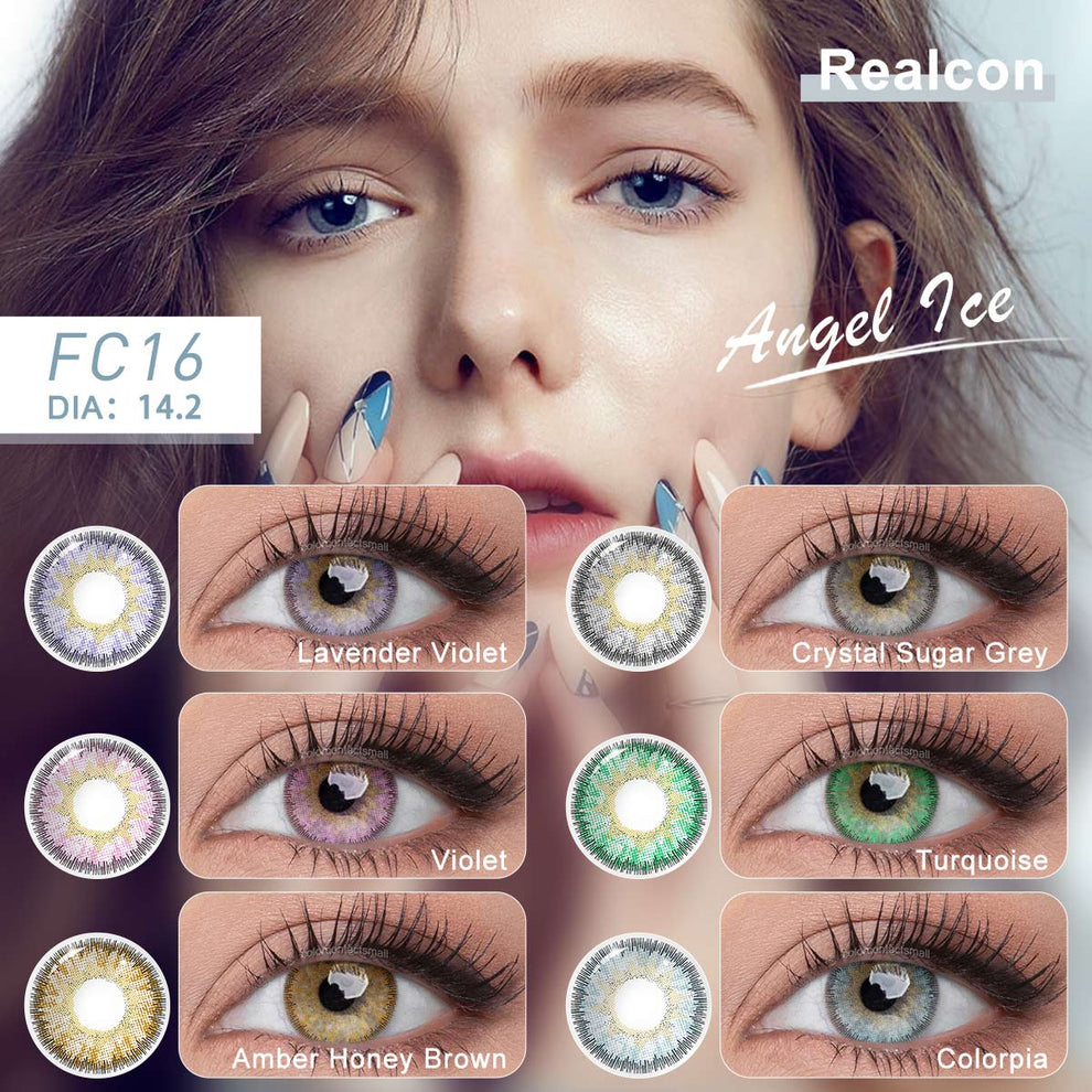 Lusanwy Angel Ice collection colored contacts for wholesale ...