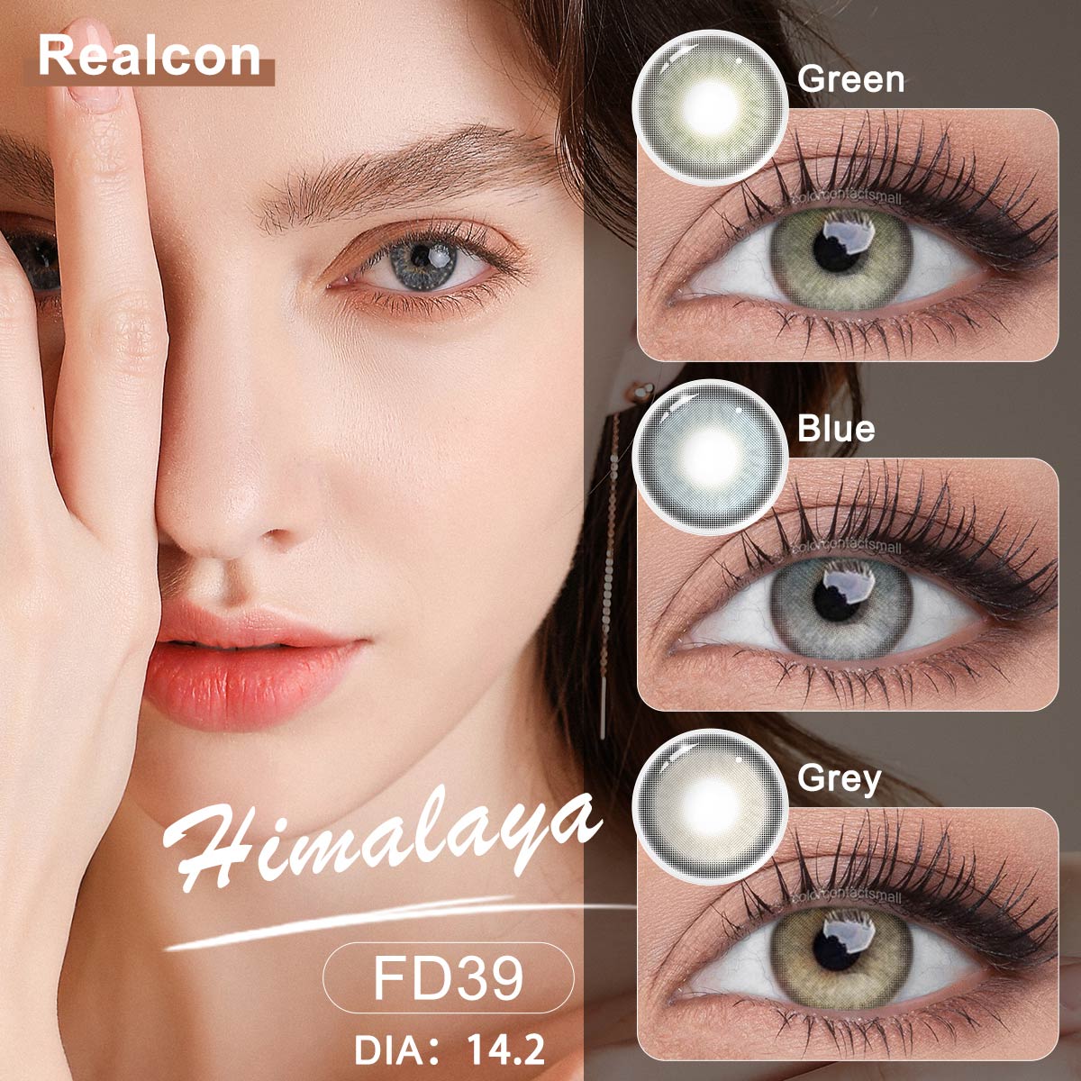 Lusanwy Himalaya collection colored contacts for wholesale