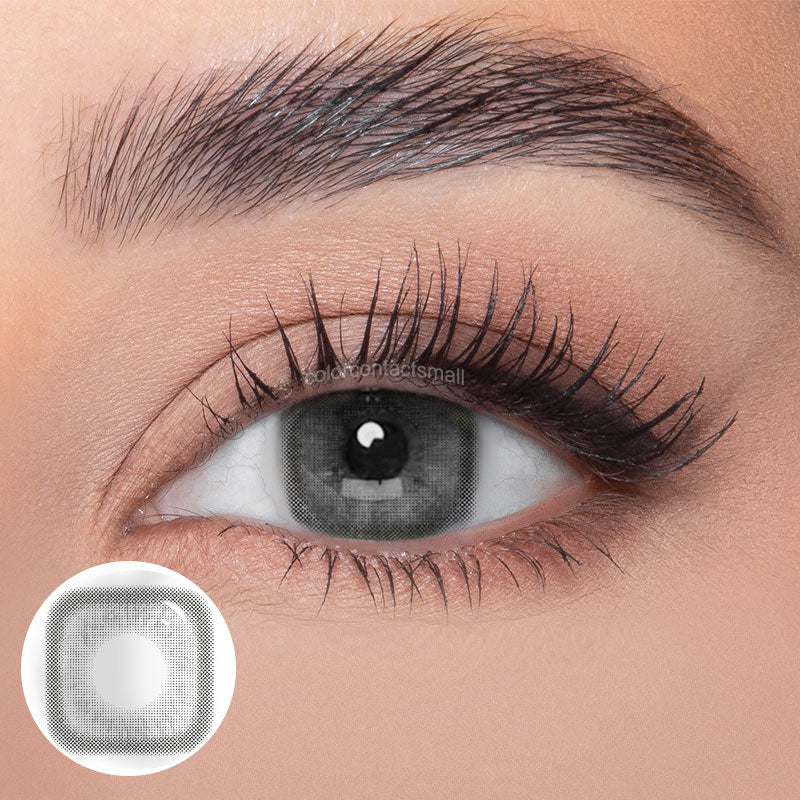 Square Pant Grey Colored Contact Lenses 12 months